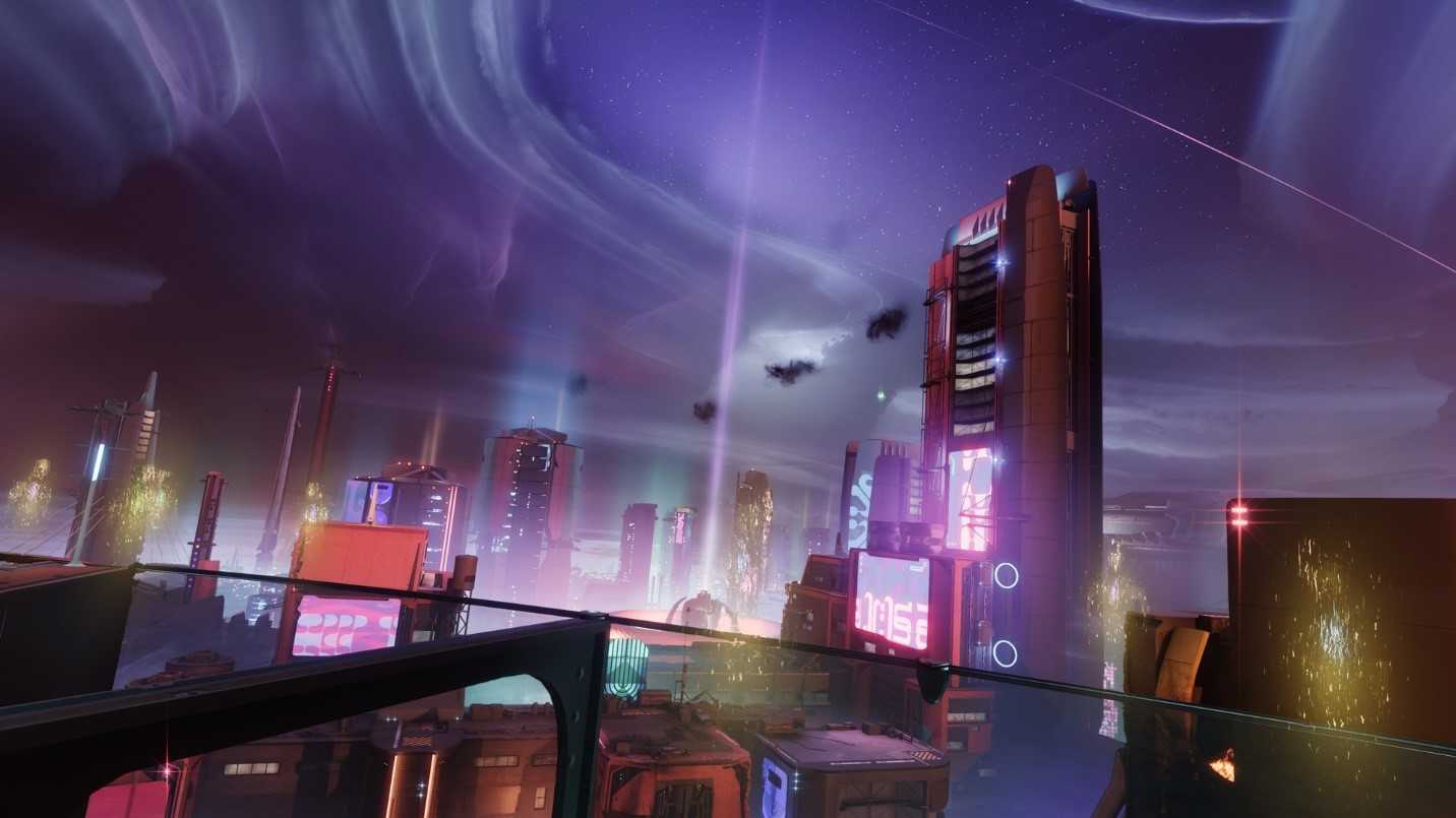 在《命运2：光陨之秋》中探索霓虹都市内欧姆那，遇见云端行者(命运2光陨之秋豪华版)