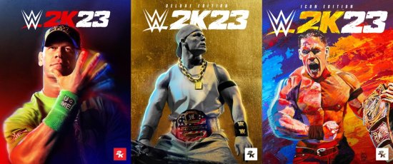 《WWE 2K23》封面人物定为约翰·塞纳！3月17日正式推出