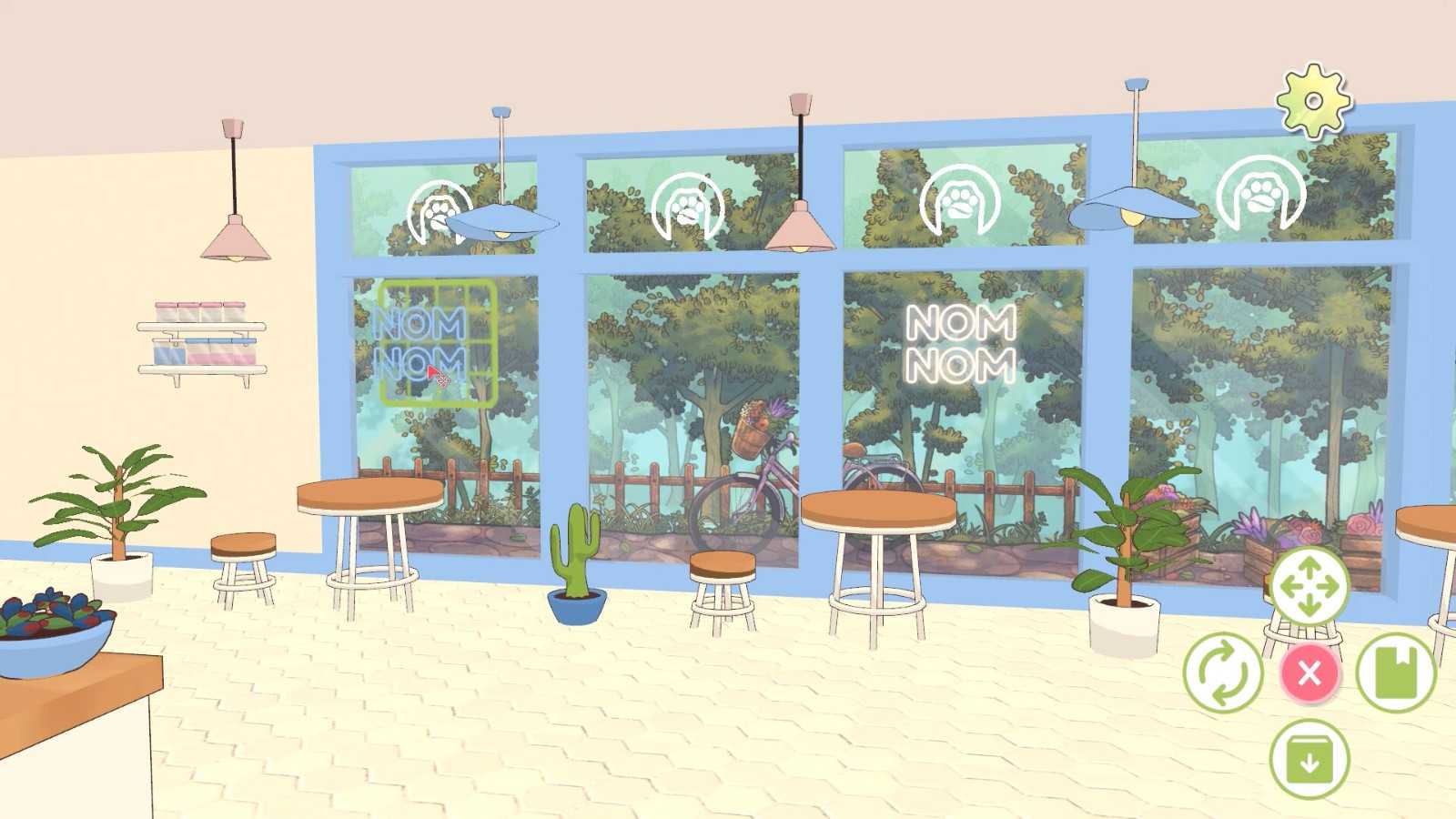 《Nom Nom: Cozy Forest Café》steam平台上架