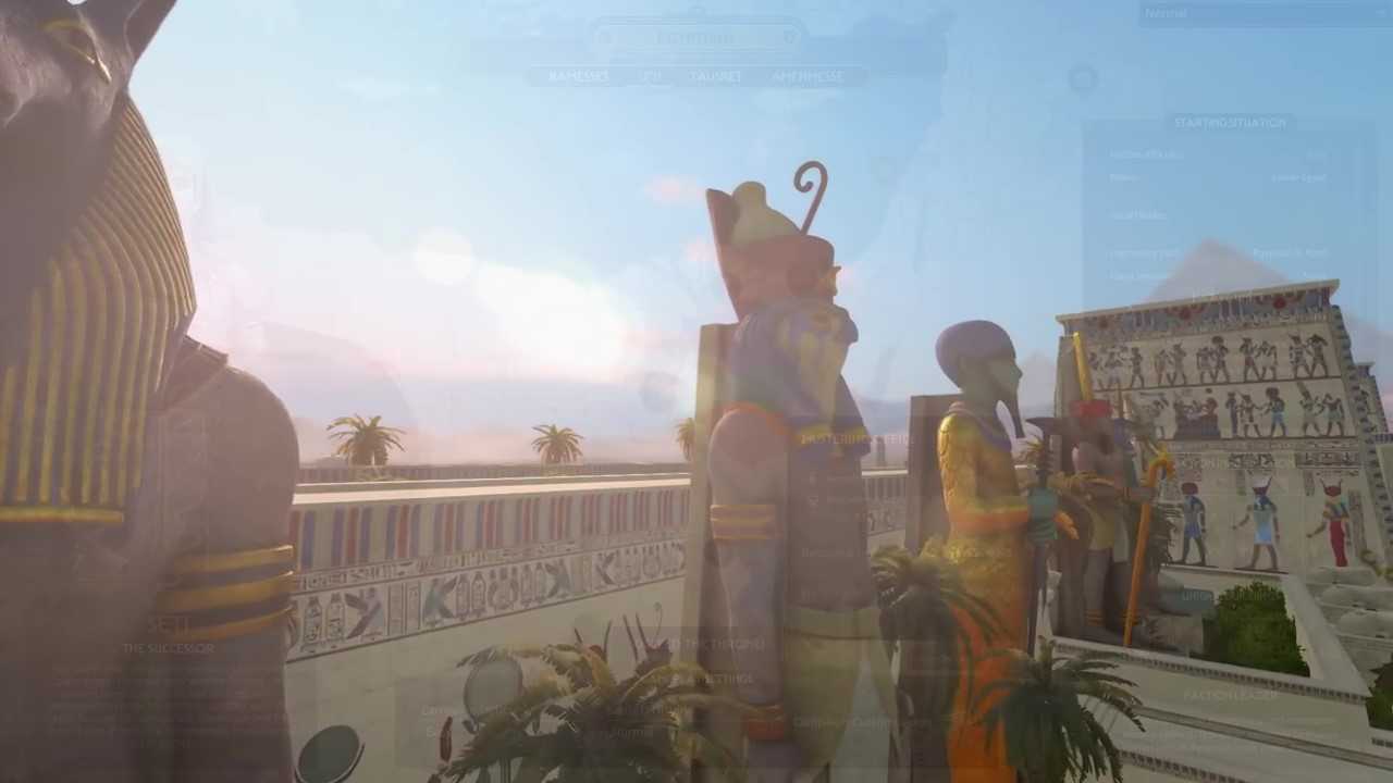 《全面战争：法老》深入了解埃及派系预告公开