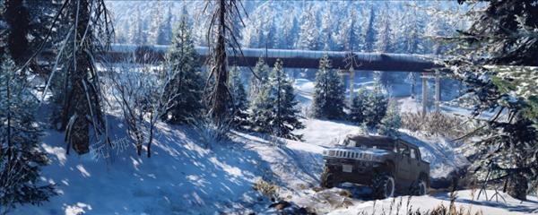 《雪地奔驰》游戏图片1