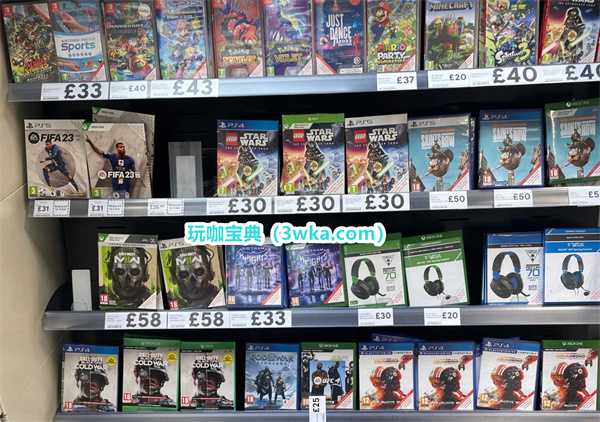 实体不行了？英国连锁超市Tesco不再售卖实体游戏(英国实体书店)