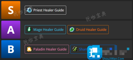 魔兽世界怀旧服探索赛季：P1全职业排名一览
