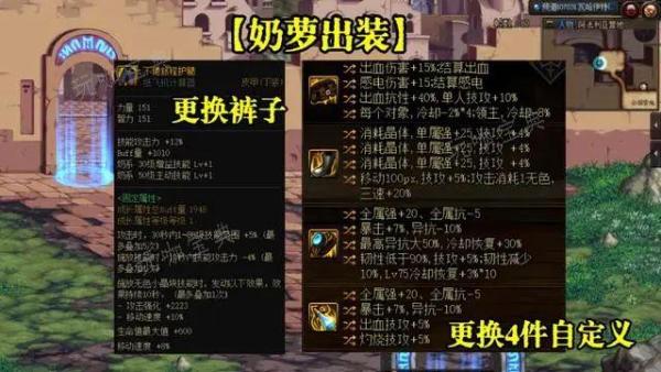 dnf神界版本奶系自定义搭配攻略 4大奶系职业完美自定义搭配推荐图片3