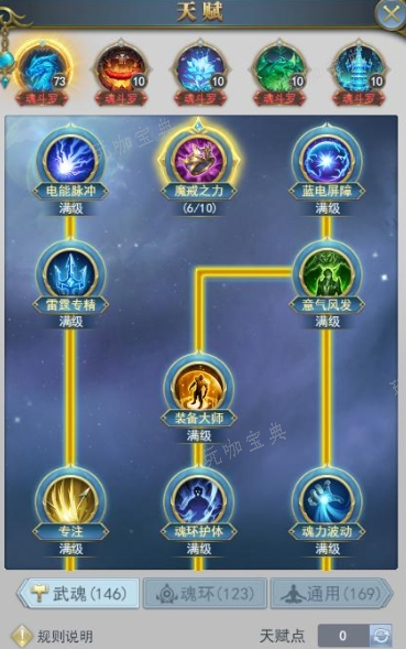 斗罗大陆剑天赋怎么点