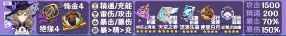 《原神》丽莎武器和圣遗物搭配2