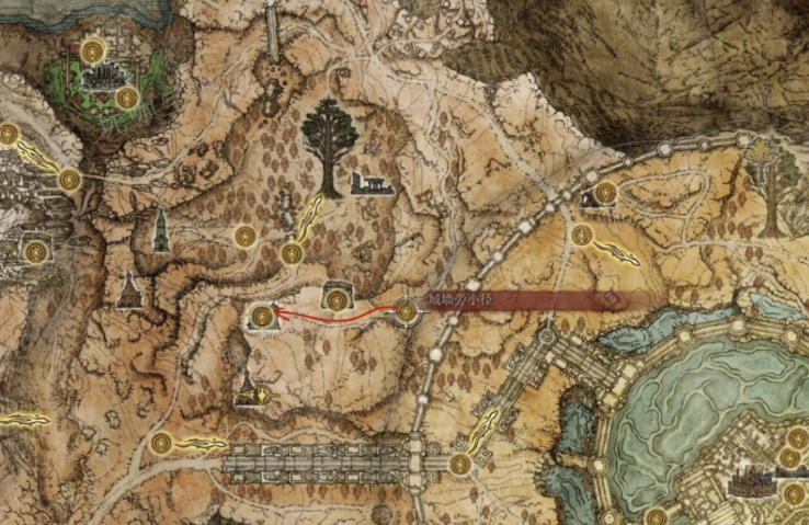 《艾尔登法环》简易地图怎么打开