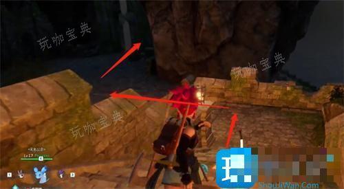 《幻兽帕鲁》丘陵洞窟入口路线3