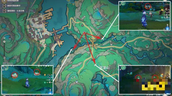 《原神》清水玉采集路线大全 清水玉在哪里收集