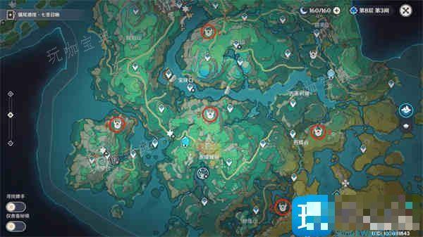 《原神》五剑归王山位置大全图1