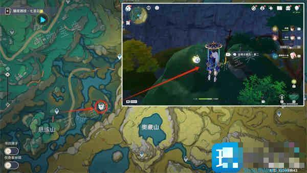 《原神》五剑归王山位置大全图3
