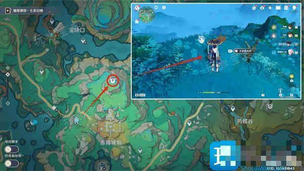 《原神》五剑归王山位置大全图9