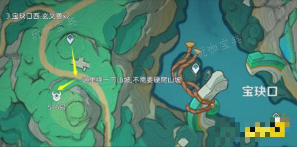 《原神》玄文兽详细路线图大全 玄文兽位置大全