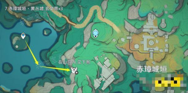 《原神》玄文兽详细路线图大全 玄文兽位置大全