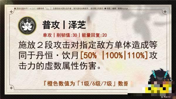 《崩坏星穹铁道》丹恒饮月技能介绍 饮月君技能怎么升级