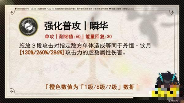 《崩坏星穹铁道》丹恒饮月技能介绍 饮月君技能怎么升级