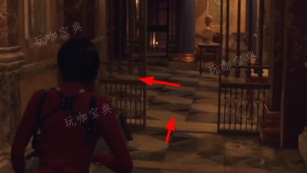 生化危机4羊头雕像位置2