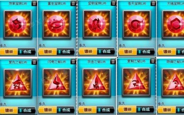 《qq飞车》宝石合成有什么技巧