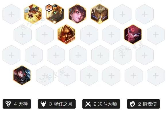 《金铲铲之战》内瑟斯6摄魂使4天神阵容怎么搭配 内瑟斯6摄魂使4天神阵容攻略图片8