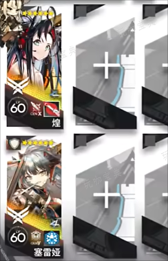 《明日方舟》CR-2不对称庭园挂机打法