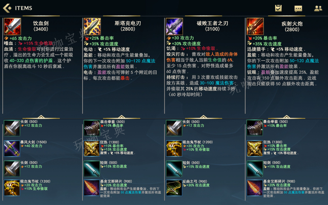 《英雄联盟手游》英雄装备符文怎么搭配