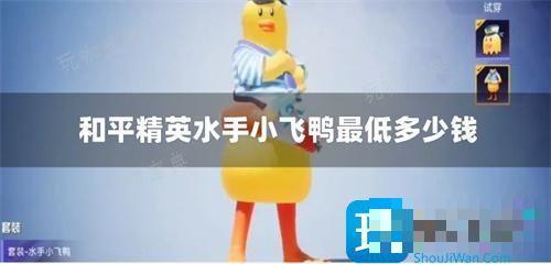《和平精英》水手小飞鸭最低多少钱
