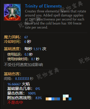 《最后纪元》召唤术元素三位一体有什么特点