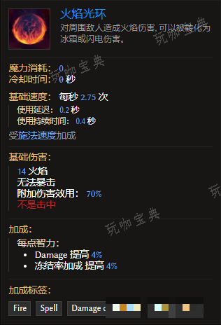 《最后纪元》装备技能火焰光环有什么特点