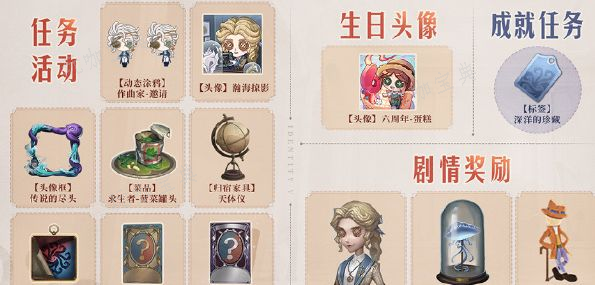 《第五人格》六周年是几月几日 六周年活动时间攻略图片3