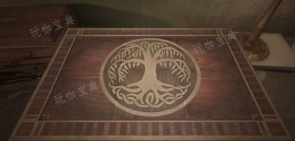 鬼屋魔影重制版第一章彩绘瓷砖怎么解谜图四