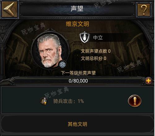 列王的纷争文明积分在哪看