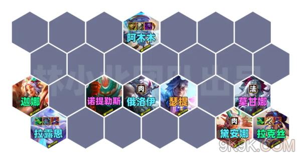 云顶之弈七二拉露恩阵容推荐攻略