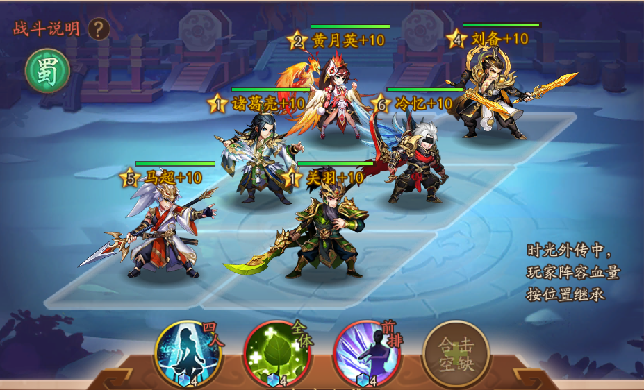 少年三国志2蜀国合击阵容怎么玩