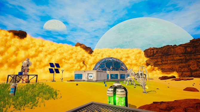 太空建造经营游戏《星球工匠》上线Steam