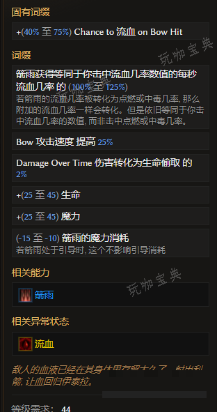 《最后纪元》箭袋血腥贮藏有什么特点