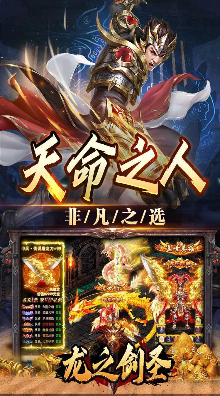 龙之剑圣（幽迹之主杀爆充）官方版