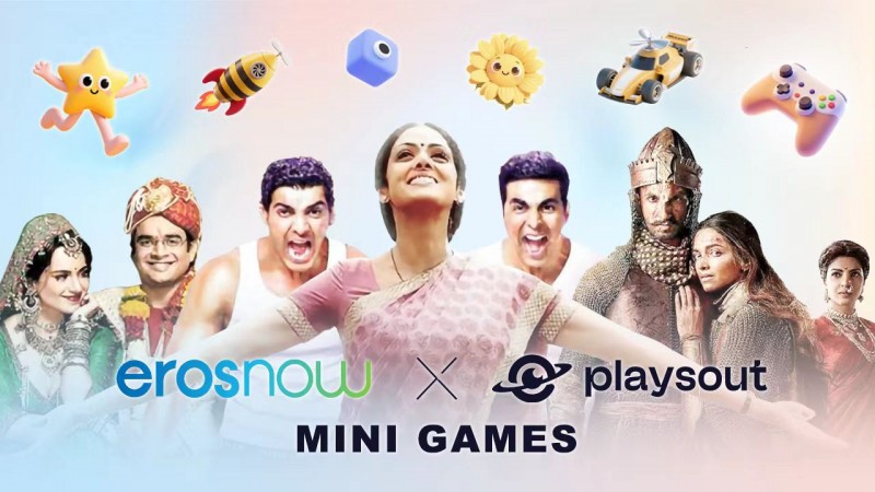 从银幕到屏幕，PlaysOut携手Eros Now强势进军印度小游戏市场(屏幕银幕的英文翻译)